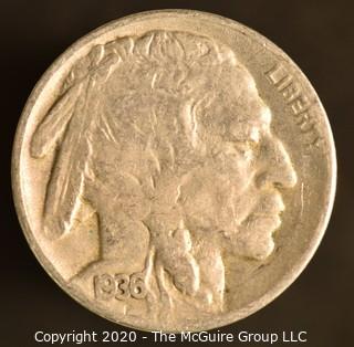 1936-S Buffalo Nickel