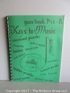 Collection of sheet music.  See all the photos