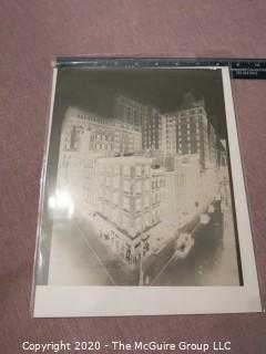 8 x 10" Film Negative; Irving Underhill; Maiden Lane New York City (0013A)