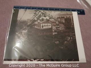 8 x 10" Film Negative; Irving Underhill; 6th St.  New York City (0020A)