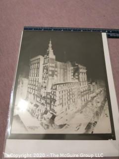 8 x 10" Film Negative; Irving Underhill; Mail & Express Bldg New York City (0026A)