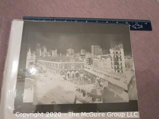 8 x 10" Film Negative; Irving Underhill; Herald Square New York City (0035A)