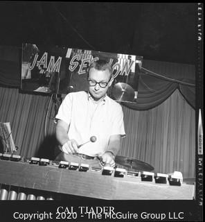 2 1/4 x 2 1/4" Film Negative: Vintage: Americana: Music: Cal Tjader #1 