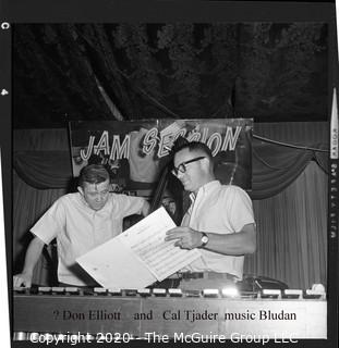 2 1/4 2 1/2" Film Negative: Vintage: Americana: Music: Cal Tjader #2 