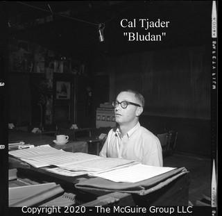 2 1/4 x 2 1/2" Film Negative: Vintage: Americana: Music: Cal Tjader #3 "Bludan"