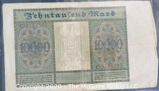 Paper:Historical: Currency: 20 vintage German mark notes