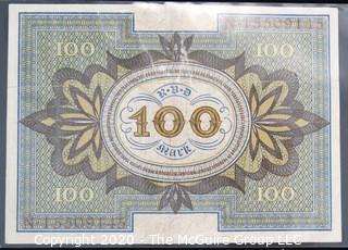 Paper:Historical: Currency: 20 vintage German mark notes