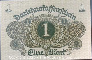 Paper: Historic: Currency: 32 asst. vintage German bank notes