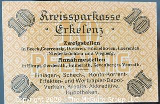 Paper: Historic: Currency: 32 asst. vintage German bank notes