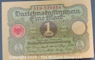 Paper: Historic: Currency: 32 asst. vintage German bank notes