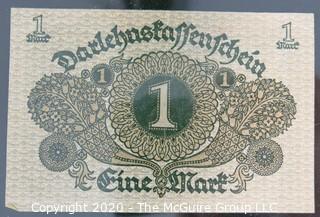 Paper: Historic: Currency: 32 asst. vintage German bank notes