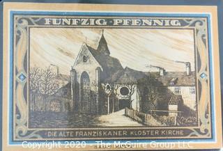 Paper: Historic: Currency: 32 asst. vintage German bank notes