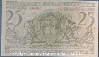 Paper: Historic: Currency: 32 asst. vintage German bank notes