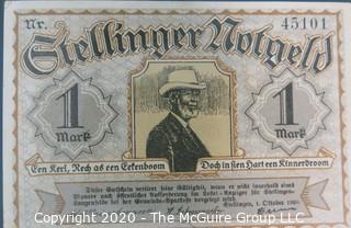 Paper: Historic: Currency: 32 asst. vintage German bank notes