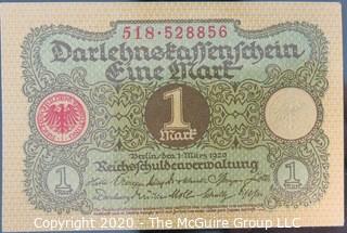 Paper: Historic: Currency: 32 asst. vintage German bank notes