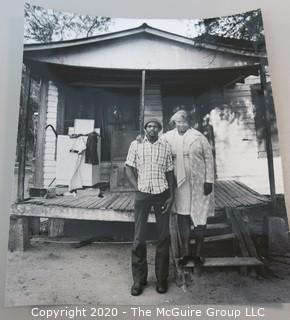 Group of 4 Large Format Black & White Photographs. 