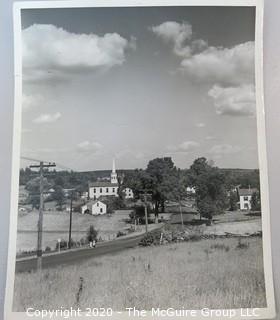 4 Large Format Black & White Photos from Newspaper Articles.  