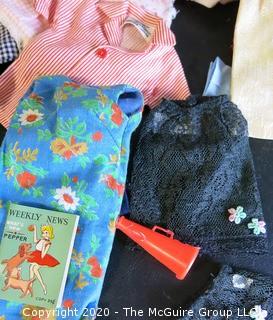 Vintage Ideal TAMMY Doll With Case, Clothing, & Accessories. (ADDITIONAL PHOTOS OF CLOTHES HAVE BEEN ADDED AS OF 03-16 @10:13 ET) 
