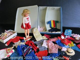 Vintage Ideal TAMMY Doll With Case, Clothing, & Accessories. (ADDITIONAL PHOTOS OF CLOTHES HAVE BEEN ADDED AS OF 03-16 @10:13 ET) 
