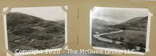 Two Vintage Bonnie Scotland Snapshots Souvenir Books - Glenshee & Gairloch to Ullapool, Scotland