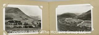 Two Vintage Bonnie Scotland Snapshots Souvenir Books - Glenshee & Gairloch to Ullapool, Scotland