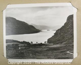 Two Vintage Bonnie Scotland Snapshots Souvenir Books - Glenshee & Gairloch to Ullapool, Scotland