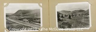 Two Vintage Bonnie Scotland Snapshots Souvenir Books - Glenshee & Gairloch to Ullapool, Scotland