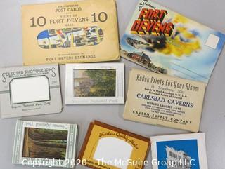 Collection of Vintage Souvenir Postcards and Photo Books 