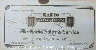 Collection of Vintage Ephemera Including Photographs, Train Ticket and Membership Cards. 