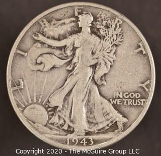 1943 Liberty Walking Half Dollar