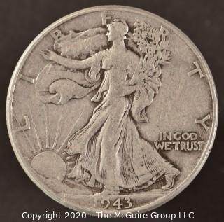 1943 Liberty Walking Half Dollar