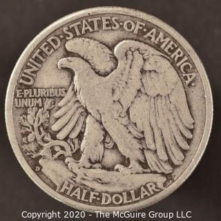 1943-D Liberty Walking Half Dollar