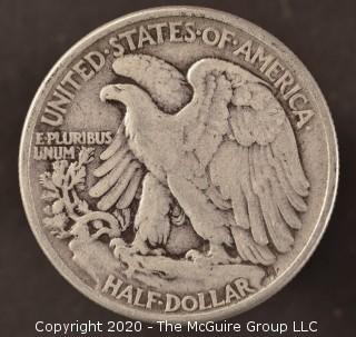 1943 Liberty Walking Half Dollar