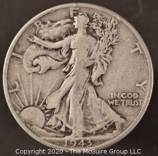 1943 Liberty Walking Half Dollar