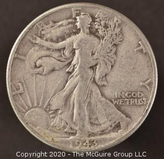 1943 Liberty Walking Half Dollar