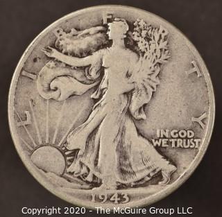 1943 Liberty Walking Half Dollar