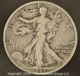 1943 Liberty Walking Half Dollar