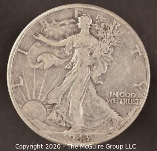 1943 Liberty Walking Half Dollar