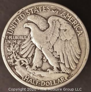 1943 Liberty Walking Half Dollar