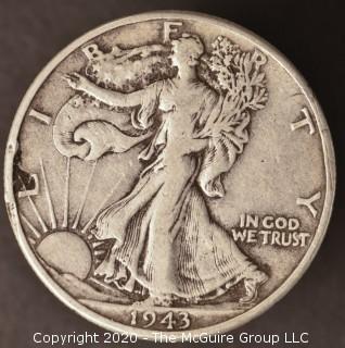 1943 Liberty Walking Half Dollar