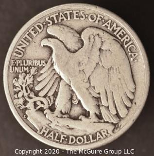 1945-D Liberty Walking Half Dollar