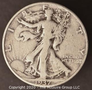 1937 Liberty Walking Half Dollar