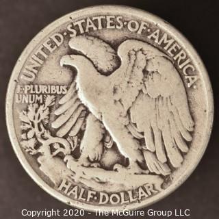 1937 Liberty Walking Half Dollar