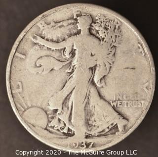 1937 Liberty Walking Half Dollar