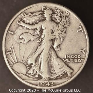 1943 Liberty Walking Half Dollar