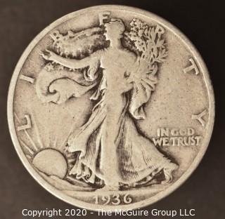 1936 Liberty Walking Half Dollar