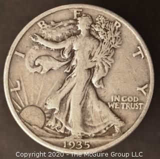 1935-S Liberty Walking Half Dollar