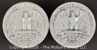 1943, 1943-D Washington Quarters