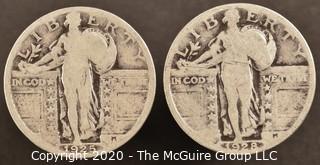 1925, 1928 Standing Liberty Quarter