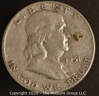 1951 Franklin Half Dollar